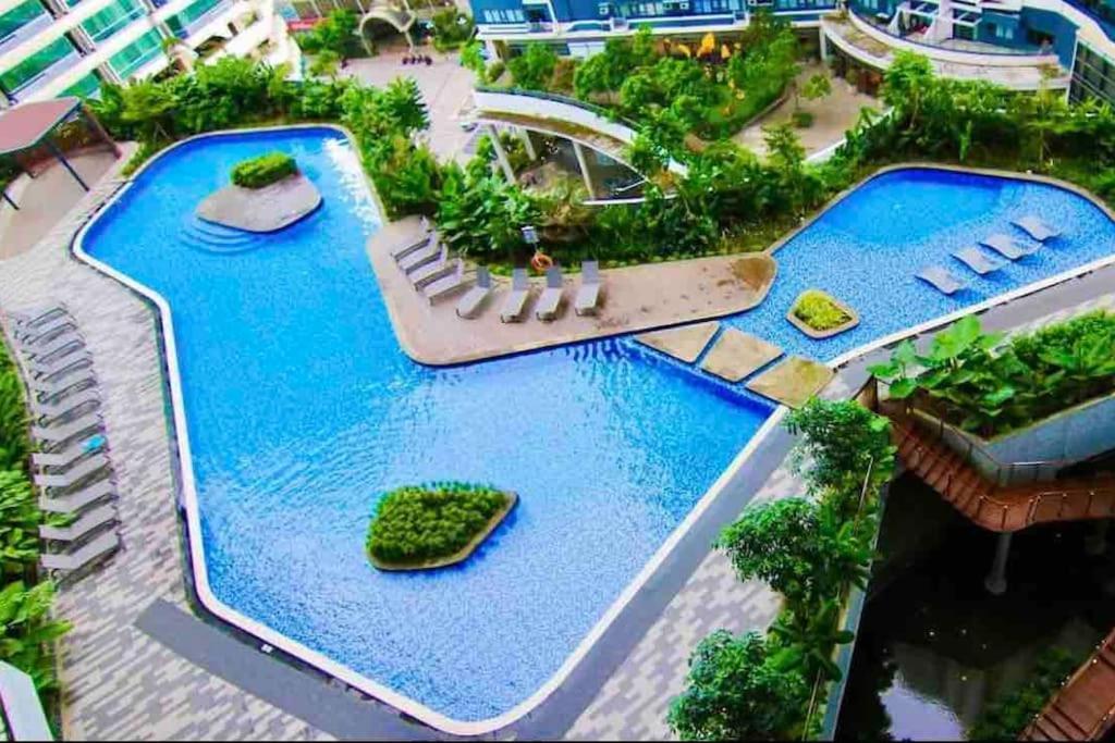 Apartment In Air Residences, Makati With Wifi, Netflix, Pool, Mall And More مانيلا المظهر الخارجي الصورة